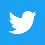 Twitter Logo WhiteOnBlue 150x150